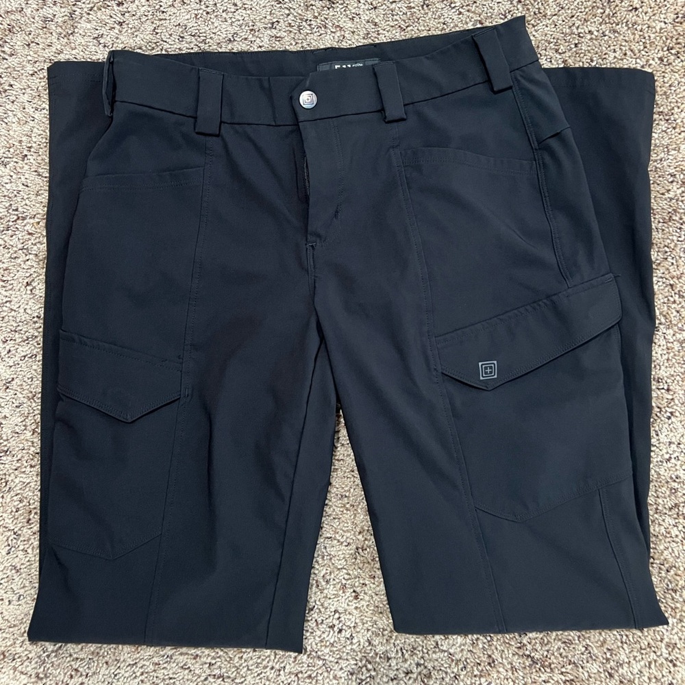 5.11 Tactical Black Cargo Pants with Utility Pockets